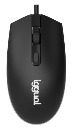 iggual IGG317624 ratón Ambidextro USB tipo A Óptico 1600 DPI