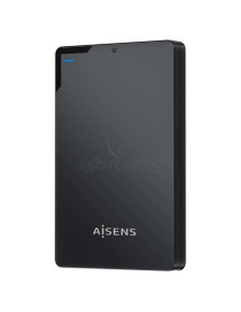 Caja externa para disco AISENS LB13504552 - AISENS Caja Externa 2,5? 9.5mm SATA a USB 3.0/USB3.1 Gen1, Negra