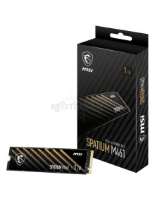 Disco MSI S78-440L1D0-P83 - MSI SSD Spatium M461 1Tb PCIe 4.0 NVMe 5000 Mb-s