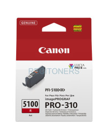 Canon PFI-5100 R cartucho de tinta 1 pieza(s) Original Rojo