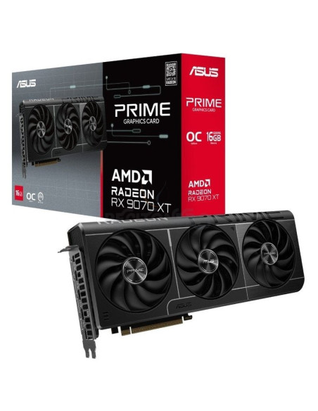 Tarjeta grafica ASUS ASU-GF PRIME RX9070XT OC 16G - Tarjeta Gráfica Asus Prime Radeon RX 9070 XT OC/ 16GB GDDR6
