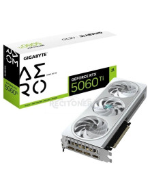 Tarjeta grafica GIGABYTE GIG-GF RTX5060TI AER OC 8G - Tarjeta Gráfica Gigabyte GeForce RTX 5060 Ti AERO OC/ 8GB GDDR7