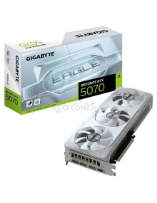 Tarjeta grafica GIGABYTE GIG-GF RTX5070 EA OCISF 12G - Tarjeta Gráfica Gigabyte GeForce RTX 5070 EAGLE OC ICE SFF/ 12GB GDDR7