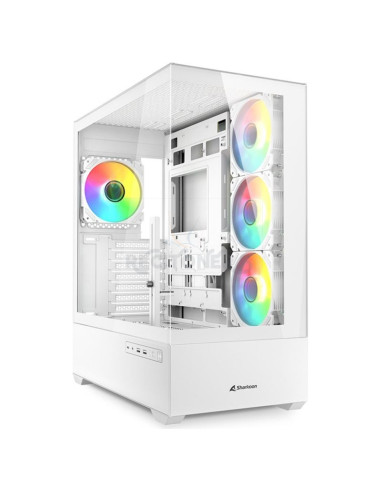 Caja SHARKOON CJ11312870 - Sharkoon AK6 RGB Blanco