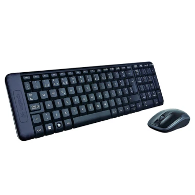 Logitech Wireless Combo MK220 teclado USB Español Negro