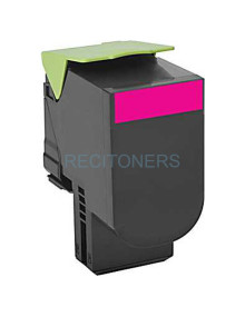 TÓNER MAGENTA EXTRA ALTO RENDIMIENTO LEXMARK 800X3(4000 PAG) 2
