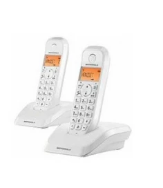 Motorola S12 Duo Teléfono DECT Identificador de llamadas Blanco