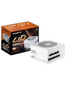 Fuente de alimentacion GIGABYTE 1402729 - GIGABYTE UD1000GM PG5 V2 ICE Fuente de Alimentación – PCIe Gen 5.1, 80 PLUS Gold, Dise