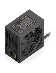 Fuente de alimentacion AISENS AIS-FUENTE ASPC-500ATX-SEOBK - Fuente de Alimentación Aisens ASPC-500ATX-SEOBK/ 500W/ Ventilador 1