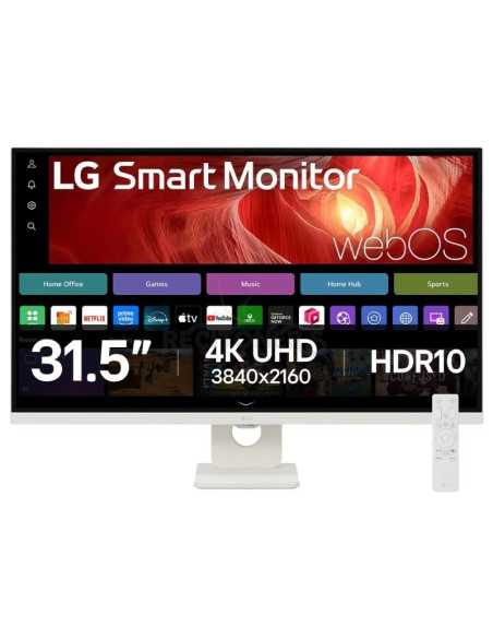 Monitor LG LG-M 32U721SA-W - Smart Monitor LG 32U721SA-W 31.5'/ 4K/ Multimedia/ Smart TV/ Blanco