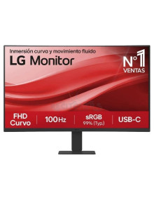 Monitor LG LG-M 27U421A-B - Monitor Curvo LG 27U421A-B 27'/ Full HD/ Negro