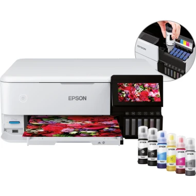 Epson EcoTank ET-8500 - Impresora multifunción - color - chorro de tinta - rellenable - A4/Letter (m