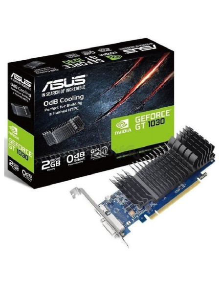 Tarjeta grafica ASUS ASU-GF 90YV0AT0-M0NA00 - Tarjeta Gráfica Asus GeForce GT 1030/ 2GB GDDR5