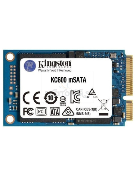 Disco KINGSTON KIN-SSD MSATA KC600 512G - Disco SSD Kingston KC600 512GB/ mSATA/ Full Capacity