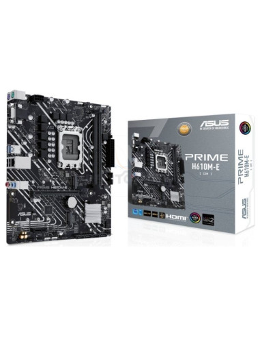 Placa base ASUS ASU-PB PRIME H610M-E-CSM - Placa Base Asus Prime H610M-E-CSM/ Socket 1700/ DDR5/ PCIe 4.0/ Micro ATX