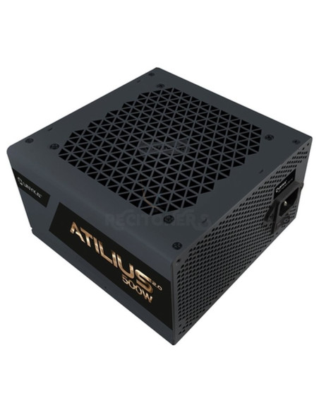 Fuente de alimentacion UNYKACH UK212501 - Unyka Atilius 2.0 Black 500W 80+ Bronze - ATX - APFC - Ventilador 120mm - ROHS CE