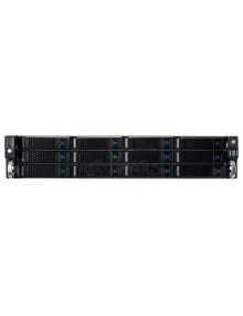 Procesador UNYKACH 80.20.12 - Unyka Rack - Caja 2U - 12 x Hot Swap 3.5”/2.5” - 4 ventiladores - USB 2.0 - 3 x MiniSAS - Admite f