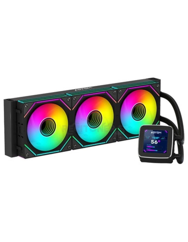 Refrigeracion ABYSM AB336011 - Abysm Oceanic LCD 360 ARGB Kit de Refrigeracion Liquida - 3 Ventiladores de 120mm - Iluminacion A
