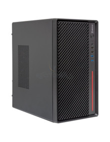Procesador UNYKACH UK52121 - Unyka Numen 300 Pro - Caja microATX - Sin fuente (ATX) - 4 slots - 1 x 3.5” Int - 2 x 2.5” Int - 2 