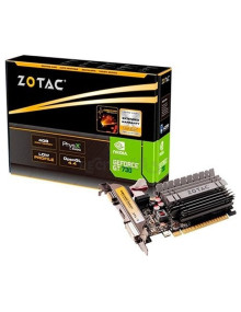 Tarjeta grafica ZOTAC 904704 - Zotac ZT-71115-20L tarjeta gráfica NVIDIA GeForce GT 730 4 GB GDDR3