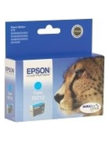 Epson Cheetah T0712 cartucho de tinta Original Cian 2