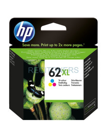 HP Envy 5640/Officejet 5740 e-All-in-One Cartucho tricolor Alta Nº62XL 2