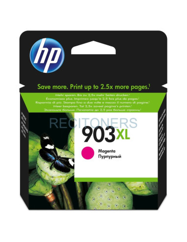 Cartucho de tinta T6M07AEBGY HP - HP OfficeJet Pro 6860 / 6960 / 6970 Cartucho de tinta magenta Nº903XL