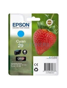 Cartucho de tinta C13T29824010 EPSON - EPSON TINTA CIAN XP 235 332 335 432 435 - Nº 29