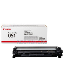 CANON TONER NEGRO I-SENSYS MF 260/264/267/269 - LBP 160/162 - 051 2