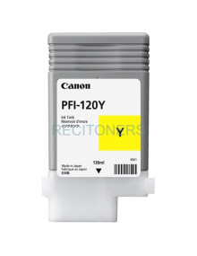 Canon PFI-120Y cartucho de tinta 1 pieza(s) Original Amarillo
