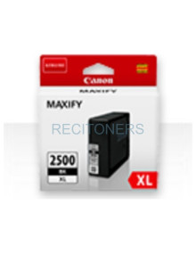 CANON TINTA NEGRO MAXIFI IB 4050/4150 - MB 5050/5150/5155/5350/5450/5455 - PGI 2500XLBK 2