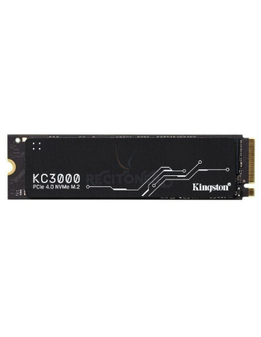 Disco KINGSTON KIN-SSD SKC3000 1TB DS - Disco SSD Kingston KC3000 1TB/ M.2 2280 PCIe Gen4/ con Disipador de Calor/ Full Capacity