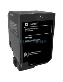 TÓNER NEGRO ALTO RENDIMIENTO LEXMARK 84C2HKE(25000 PAG) / CORPORATIVO