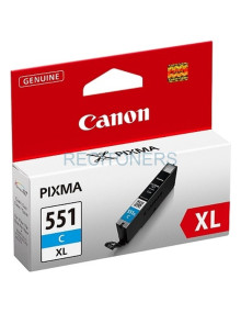 CANON TINTA CIAN MG 5450/6350/6400 - IP 7250 - CLI 551XLC 2
