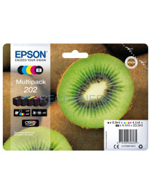 EPSON Multipack 5-colours 202 Claria Premium Ink con RF