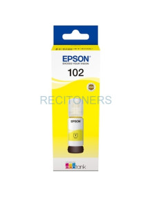 EPSON 102 EcoTank Yellow Ink Bottle ET-2700/ ET-2750/ET-3700 /ET-3750 /ET4750 2