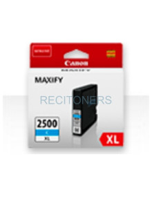 CANON TINTA CIAN MAXIFI IB 4050/4150 - MB 5050/5150/5155/5350/5450/5455 - PGI 2500XLC