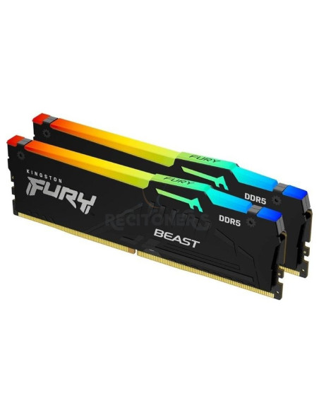Memoria RAM KINGSTON KIN-FB KF556C40BBAK2-16 - Memoria RAM Kingston FURY Beast 2 x 8GB/ DDR5/ 5600MHz/ 1.25V/ CL40/ DIMM