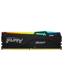 Memoria RAM KINGSTON KIN-FB KF556C40BBA 8 - Memoria RAM Kingston FURY Beast RGB 8GB/ DDR5/ 5600MHz/ 1.25V/ CL40/ DIMM