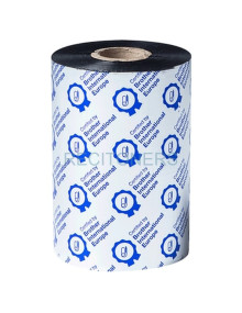 Cinta Matricial BWS-1D450-110 BROTHER - BROTHER 8 Rollos de Ribbon de cera estandar de 110mm de ancho y 450m de longitud.