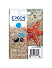 EPSON TINTA CIAN XP-2100, 3100, 4100 / WF-2830DWF, 2850DWF - 603 XL 2