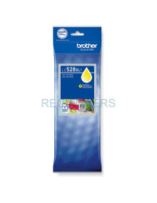 Cartucho de tinta LC528XLY BROTHER - BROTHER Cartucho Amarillo para MFCJ6975DW de ultra larga duracion