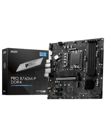 Placa base MSI 1364776 - MSI PRO B760M-P DDR4 placa base Intel B760 LGA 1700 micro ATX