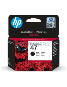 Cartucho de tinta 6ZD21AE HP - HP DeskJet 4828 Cartucho Negro Nº47