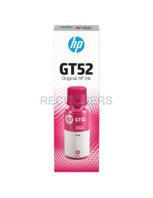 Cartucho de tinta M0H55AE HP - HP Botellas de tinta GT52 Magenta