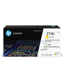 Cartucho de tinta W2142Z HP - HP W2142Z Amarillo Cartucho de Toner Original - 214Z
