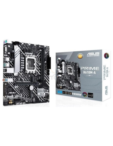Placa base ASUS 1402026 - ASUS PRIME H610M-A-CSM Intel H610 LGA 1700 micro ATX