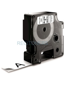 Transfer Belt S0718070 DYMO - DYMO CINTA DE TRANSFERENCIA TÉRMICA D1 - NEGRO SOBRE BLANCO - 19MMX5,5M - POLIESTER - ROTULADORA L