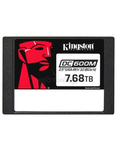 Disco KINGSTON SEDC600M/7680G - Kingston Data Center DC600M SSD 7680GB 2.5” SATA