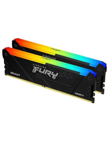 Memoria RAM KINGSTON KIN-FB KF432C16BB12AK2 32 - Memoria RAM Kingston FURY Beast RGB 2 x 16GB/ DDR4/ 3200MHz/ 1.35V/ CL16/ DIMM